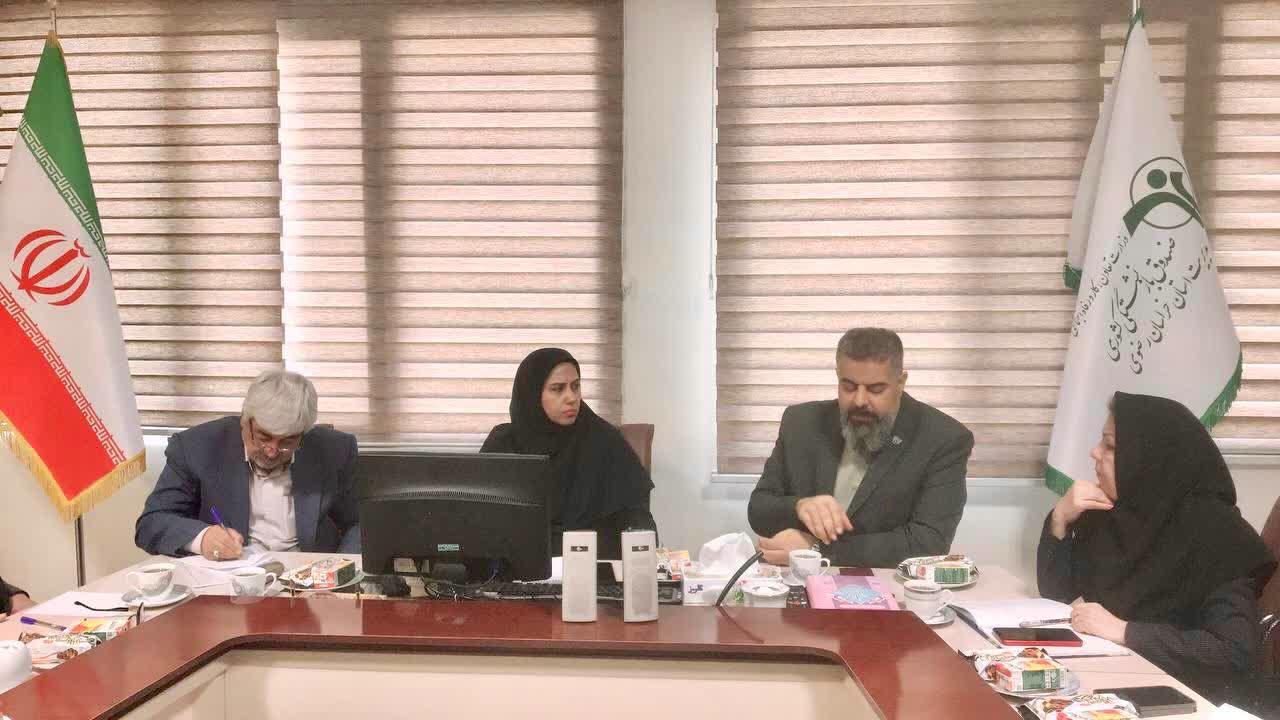 نشست هم اندیشی مدیریت صندوق بازنشستگی خراسان رضوی، روسای کانون های بازنشستگی با سرپرست بیمه دانا شعب...