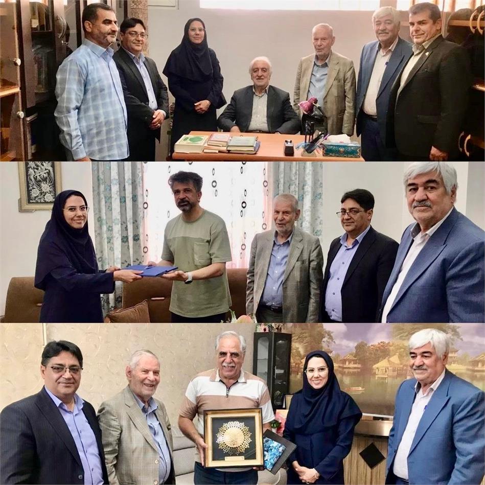 تجلیل از ۳ پیشکسوت نمونه استان خراسان رضوی